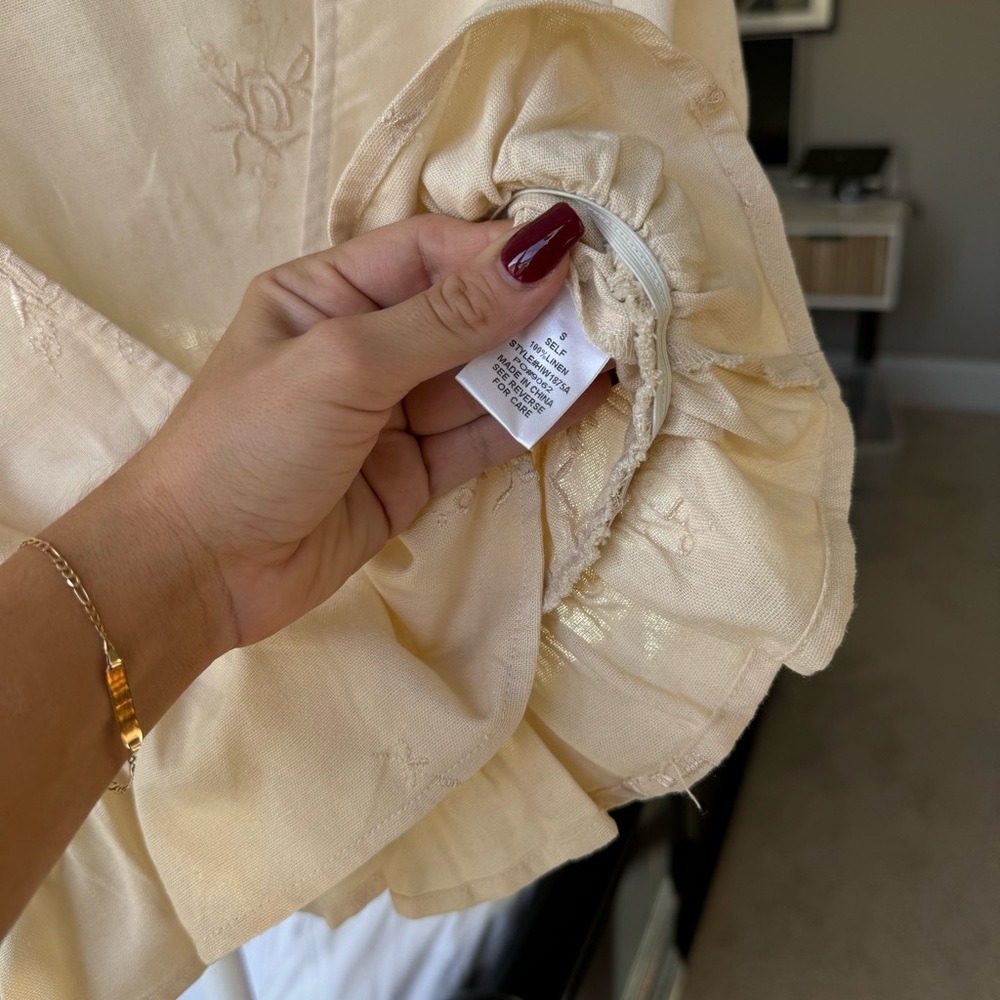 Bailey Rose 100% Linen Top - Picture 7 of 7